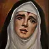 Damian Gierlach - Oil painting SAINT RITA Portrait 24x30 GIERLACH