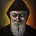 Damian Gierlach - Oil painting SAINT CHARBEL 24x30 GIERLACH