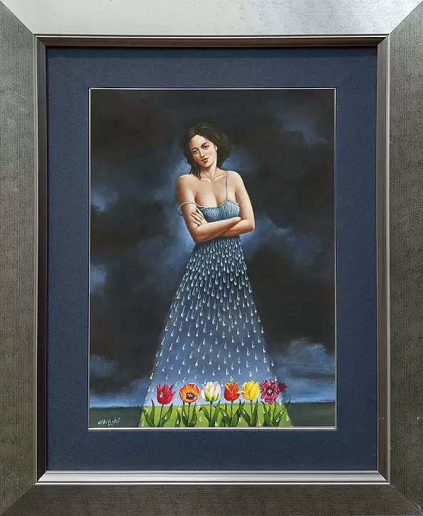 Rafał Olbiński - Obraz olejny - Substitution of appearances