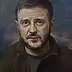 Damian Gierlach - Oil painting Volodymyr Zelenski Portrait 30/40 Gierlach