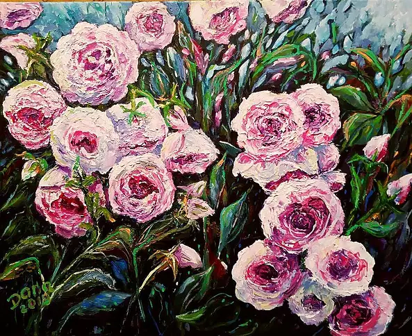 Danuta Polniaszek - Obraz różany 