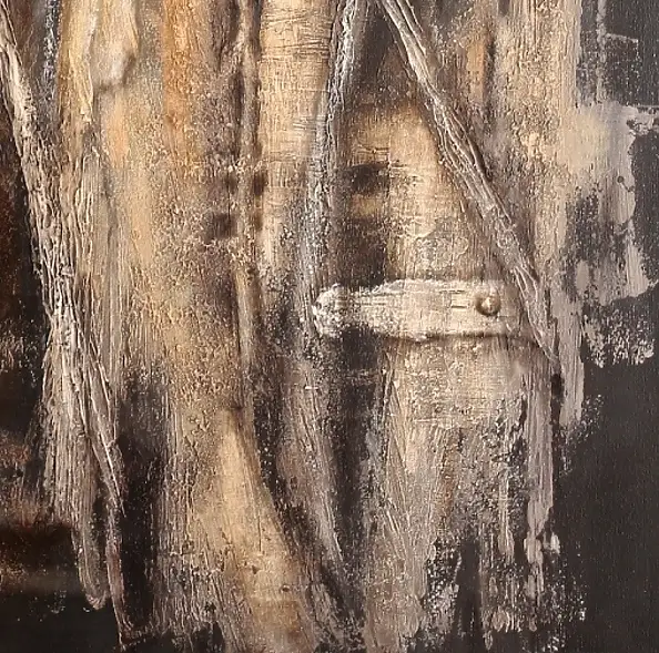 Lidia Olbrycht, Obraz strukturalny, Obraz olejny - płótno, 70 x 90