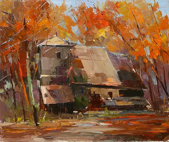 Krzysztof Tracz - Image from the series: Houses and trees.