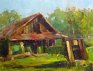 Krzysztof Tracz - Image from the series: Houses and trees