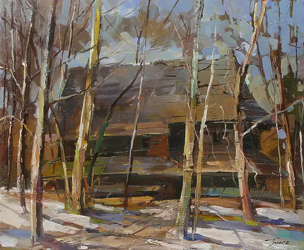 Krzysztof Tracz - Image from the series: Houses and trees