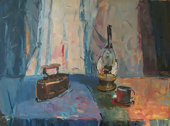 Ewa Widomska - The image of the lamp