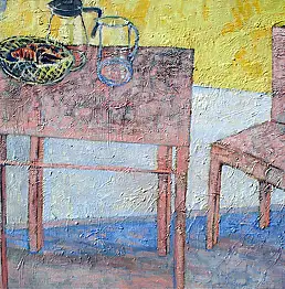 Agnieszka Polaniak, L'immagine della Tavola,, Quadro a olio - tela, 120 x 90