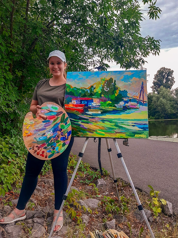 Anastasiia Kurkova - Obrońcy Dniepru