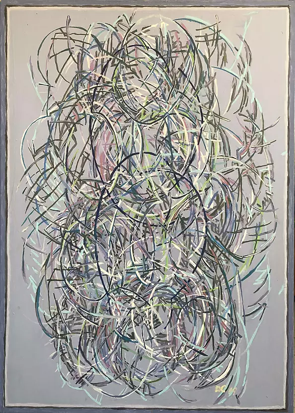 Danuta Czyżyk - Gray strokes