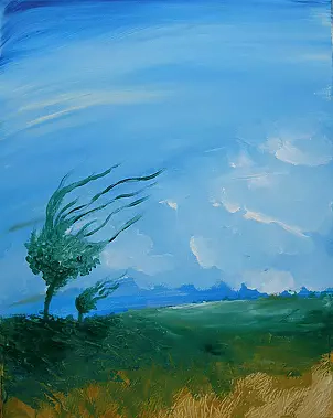 Magdalena Waszkiewicz - Area extremely windy