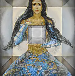 Snieżana Viteckaja, Obszar, Obraz olejny - płótno, 70 x 90