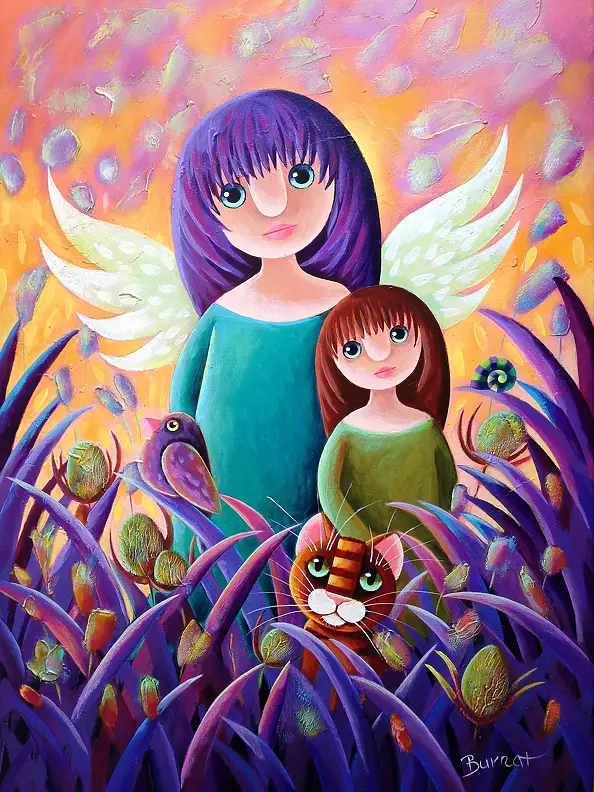 Wiesława Burnat - Winged enchanted moment