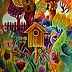 Wiesława Burnat, Lebenserwartung, Acrylgemälde - Leinwand, 30 x 40