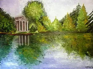   - Reflections on the lake