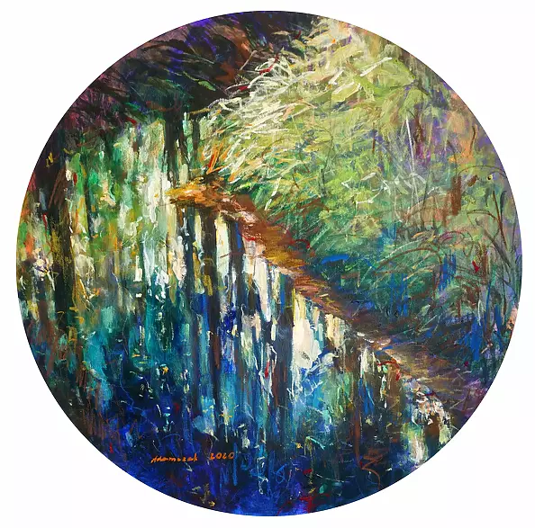 Aleksandra Adamczak - Odbicie_tondo