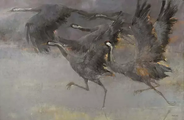 Ewa Lasek - Odlot żurawi