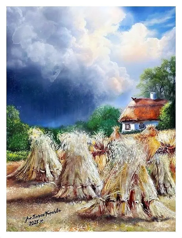 Teresa Kopańska, "Il vecchio mondo salperà da qualche parte", Acquarelli, Guazzo - , 25 x 35