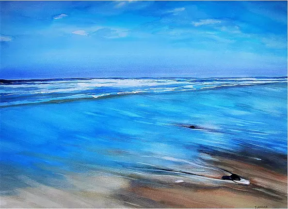 Joanna Magdalena - Odpływ w Biscarosse