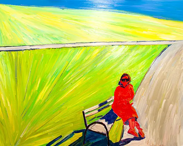 Marcin Stępniowski - "Odpoczynek na spacerze"