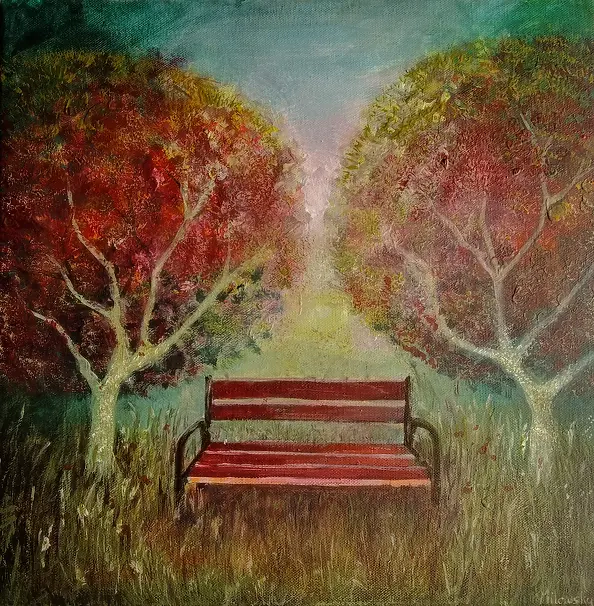 Marta Milewska - Relaxing in the garden