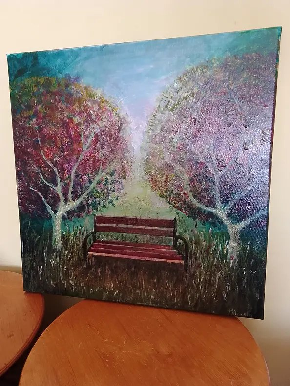 Marta Milewska - Relaxing in the garden