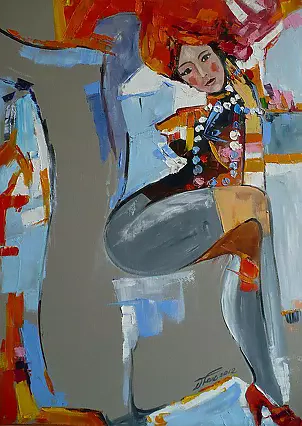 Dorota Łaz - resting