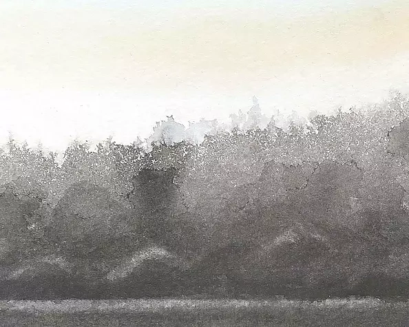 Witold Kubicha - A bit of saffron in the evening.