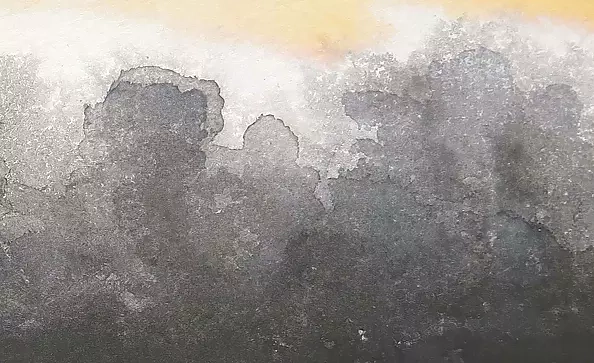 Witold Kubicha - A bit of saffron in the evening.