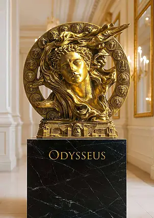 Krzysztof Plonka, Odysseus rzeźba, Inne - inne, 60 x 60