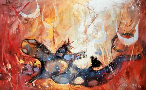 Tadeusz Sobkowiak - Fire