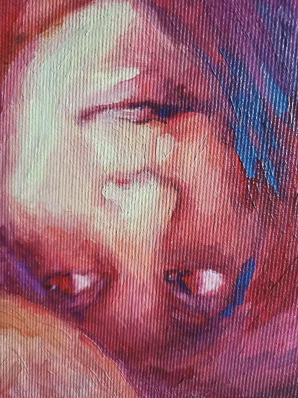 Klara Fuchs - A fireplace between puddles