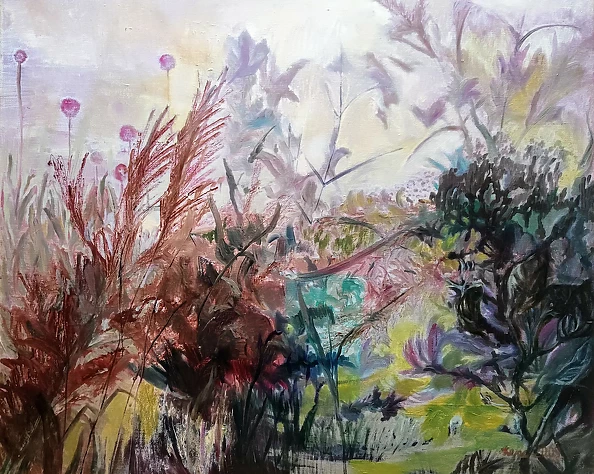 Aldona Zając - Autumn garden