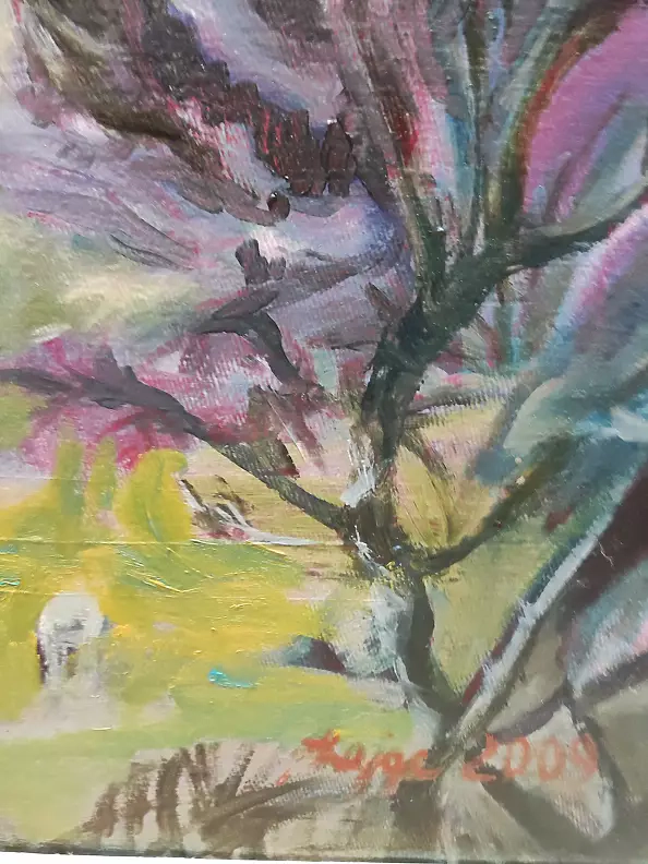 Aldona Zając - Autumn garden