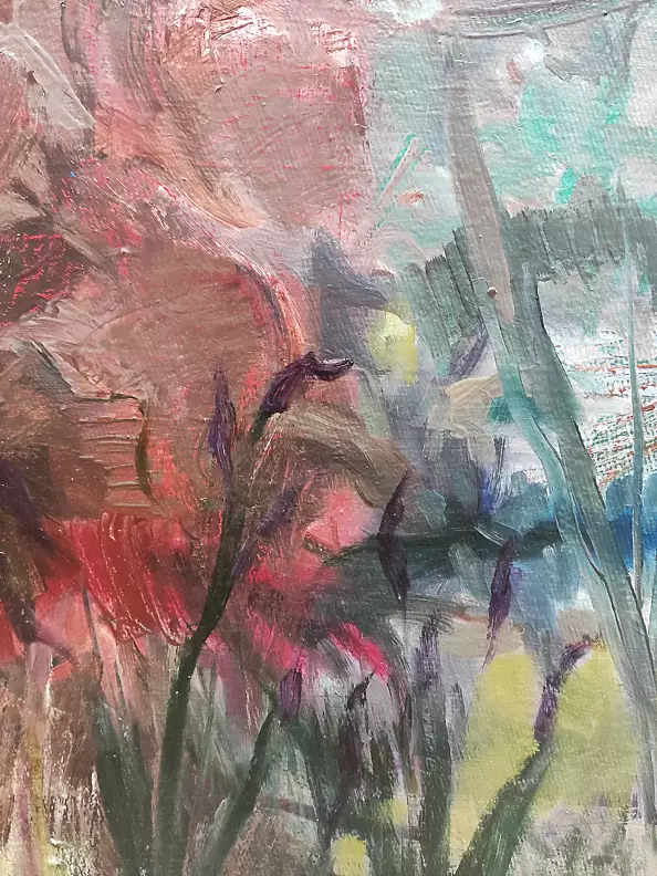 Aldona Zając - Autumn garden