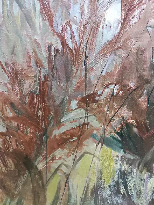 Aldona Zając - Autumn garden