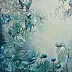 Iza Jaśniewska, Giardino, Dipinto acrilico - tela, 60 x 59