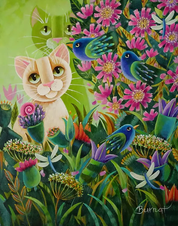 Wiesława Burnat - Un giardino indimenticabile