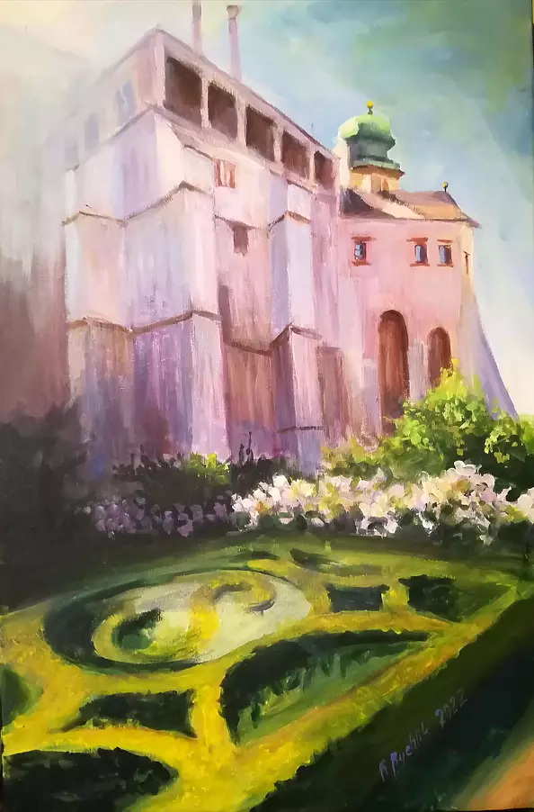 Renata Rychlik - Renaissance garden at Wawel