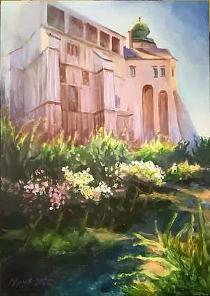 Renata Rychlik - Garden at the foot of the Wawel royal castle