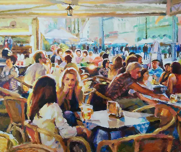 Barbara Gulbinowicz - garden café