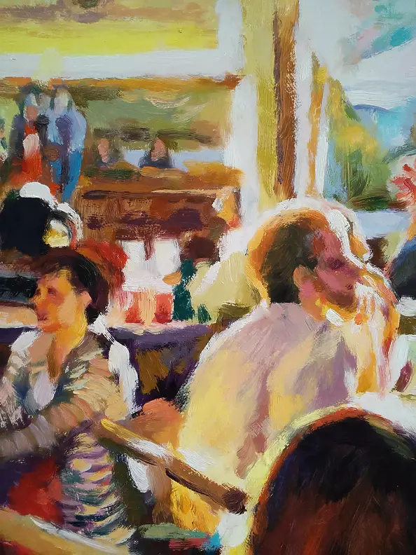 Barbara Gulbinowicz - garden café