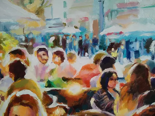 Barbara Gulbinowicz - garden café