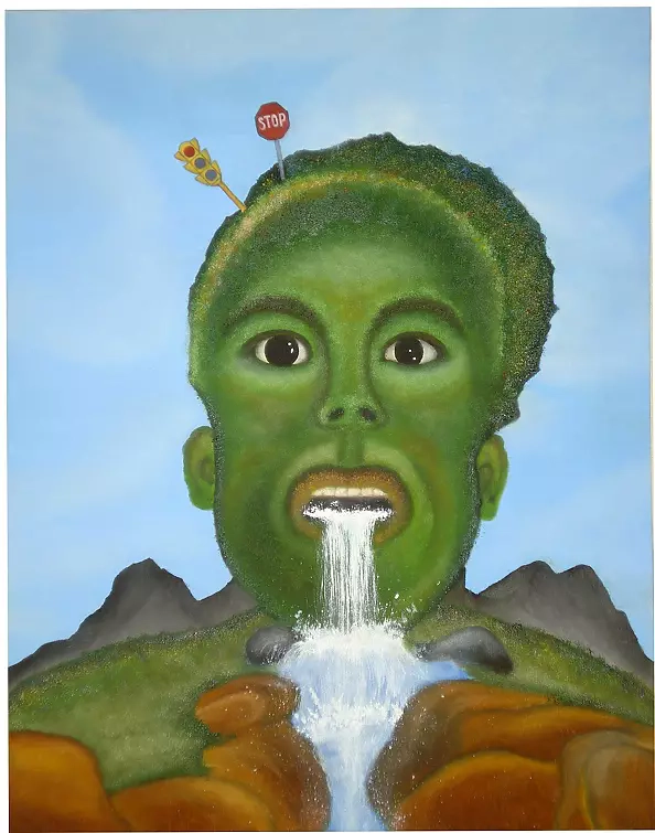 Yuliya Strizhkina - Oil painting Astonishment from a series of paintings EMOTIONS