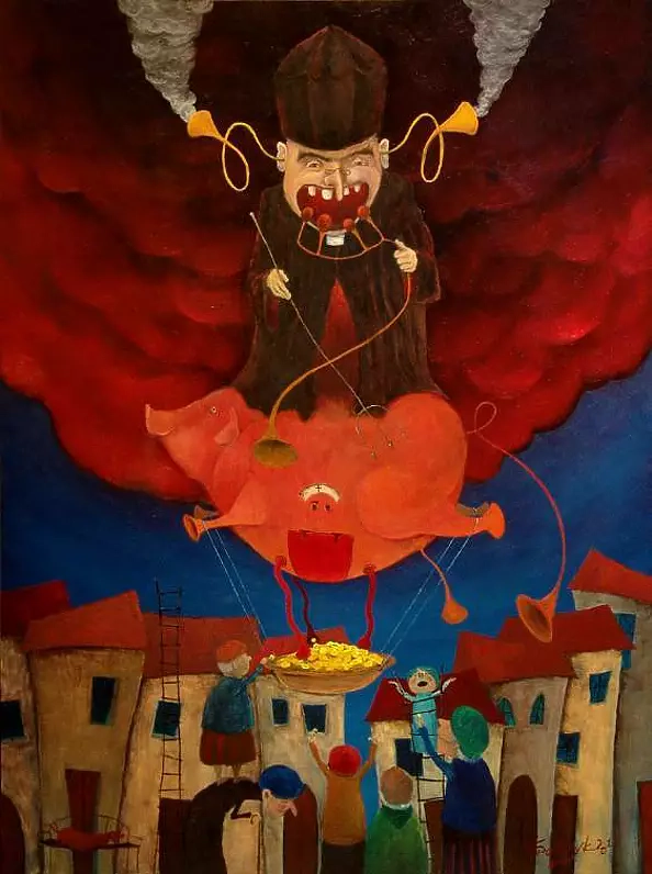 Tomasz Pietrzyk - Father Director thundering on multimedia prosiaku eye kaprawym