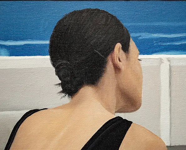 Nataliya Bagatskaya - Window. Cat. She