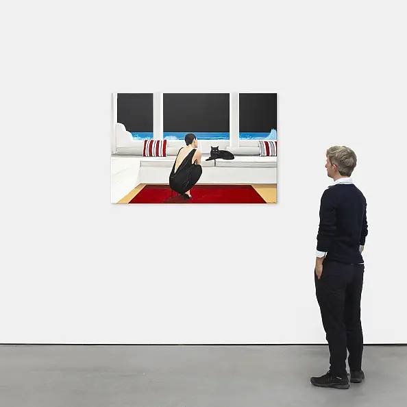 Nataliya Bagatskaya - Window. Cat. She