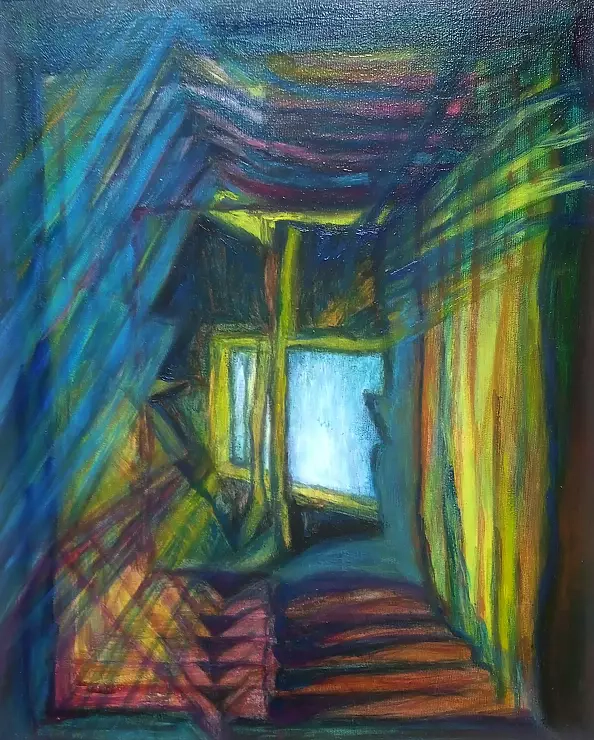 Marzena Salwowska - Broken color window