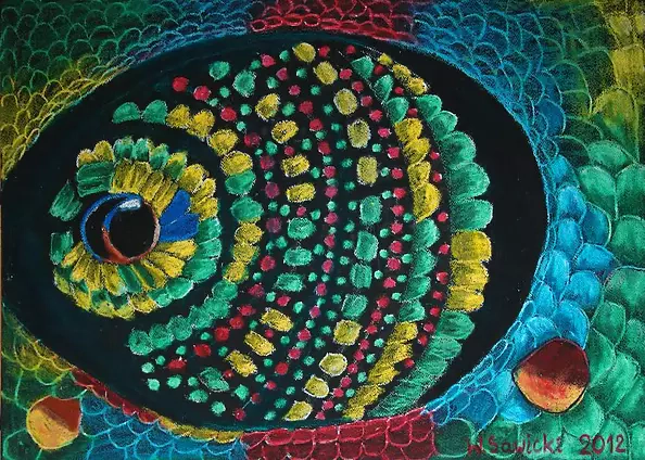 Wiesław Sawicki - eye chameleon