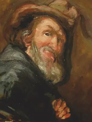   - The old man with the hat