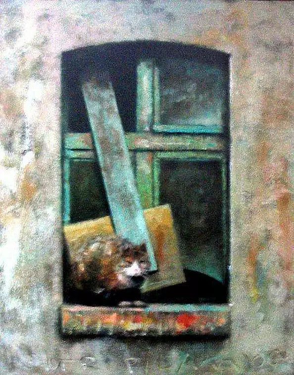 Piotr Pilawa - old window